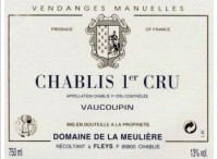 La Meulière - 1er Cru Vaucoupin