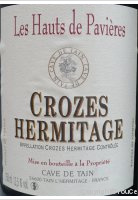 Cave de Tain - Les Hauts de Pavières
