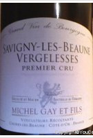 Domaine Michel Gay et Fils - 1er Cru - Vergelesses
