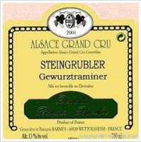 Domaine Barmès Buecher - Grand Cru Steingrübler