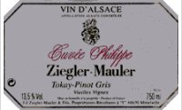 Ziegler Mauler Pinot Gris Cuvée Philippe