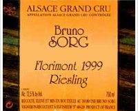 Bruno Sorg - Grand Cru Florimont