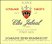 Domaine Zind-Humbrecht - Clos Jebsal Vendanges Tardives