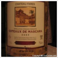 Château Fares - Côteaux de Mascara