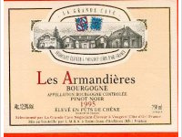 La Grande Cave à Vougeot, Les Armandières Pinot Noir