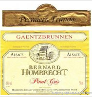 Bernard Humbrecht - Gaentzbrunnen - Premier Frimas