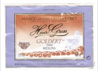 Henri Gross - Grand Cru Goldert