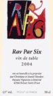 Daniel Mondon - Rav par Six