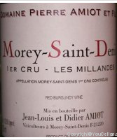 Domaine Pierre Amiot et Fils - 1er Cru Les Millandes