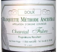 Chantal Fabre - Blanquette Méthode Ancestrale