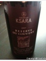 Château Ksara - Réserve du Couvent