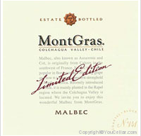 MontGras - Malbec - Limited Edition