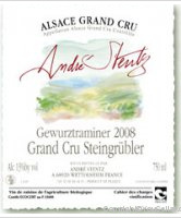 André Stentz - Grand Cru Steingrüble Sélection de grains nobles