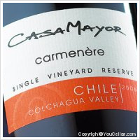 Casa Mayor - Carmenere Single Vineyard Reserve