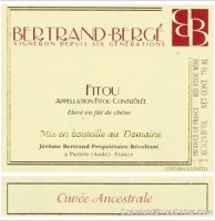 Domaine Bertrand-Bergé  - Cuvée Ancestrale