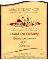 Domaine de l'Ecole - Grand Cru Vorbourg