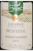 Domaine Kumpf et Meyer - Grand Cru Bruderthal