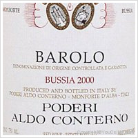Poderi Aldo Conterno - Bussia