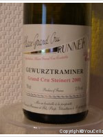 Domaine Runner, Gewurztraminer Grand Cru Steinert