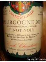 Emile Chandesais Tastevinage Pinot Noir