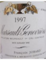 Domaine François et Antoine Jobard - 1er cru - Genevrières