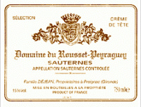 Domaine du Rousset-Peyraguey - Sélection 5 ans de Barriques
