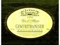Vendanges Tardives Gewurztraminer - La cave de Sigolsheim