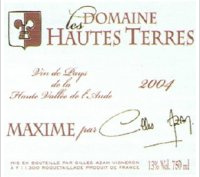 Domaine Les Hautes Terres - Maxime