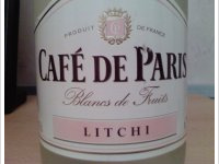 Café de Paris Blancs de Fruits Litchi