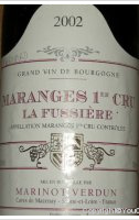 Marinot Verdun - 1er Cru La Fussière