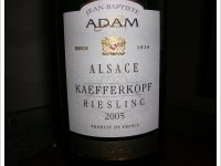 Jean-Baptiste Adam - Grand Cru Kaefferkopf Cuvée Jean-Baptiste