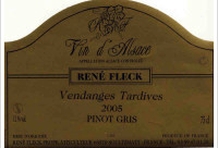 René Fleck - Vendanges Tardives