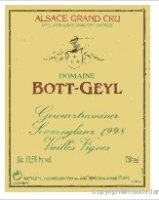 Bott-Geyl - Grand cru Sonnenglanz Vieilles Vignes