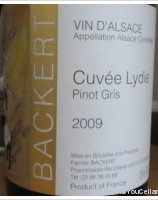 Backert Père et fils - Cuvée Lydie