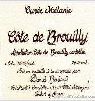 Daniel Bouland - Cuvée Mélanie