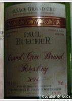 Paul Buecher - Grand cru Brand