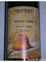 Jean Claude Koehler Pinot Gris Cuvée Jules