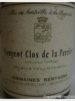 Domaine Bertagna - 1 er cru Clos de la Perrière