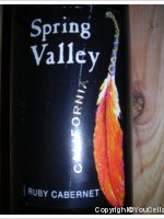 Spring Valley - Ruby Cabernet
