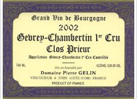 Domaine Pierre Gelin - 1er Cru Clos Prieur