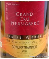 Odile Weber - Grand Cru Pfersigberg