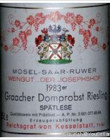 Reichsgraf von Kesselstatt Graacher Domprobst Riesling Spätlese