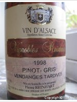 Vignobles Reinhart - Vendanges Tardives