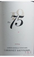 Established Seventy Five, Amber Knolls Vineyard Cabernet Sauvignon