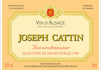 Joseph Cattin - Hatschbourg Sélection de Grains Nobles