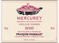 Domaine François Raquillet - Vieilles Vignes