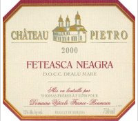 Domaine Charles Thomas - Feteasca Neagra Château Pietro