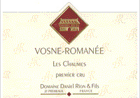 Domaine Rion et Fils - 1er Cru Les Chaumes