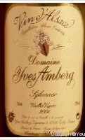 Domaine Yves Amberg - Vieilles Vignes