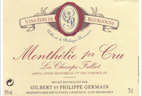 Gilbert et Philippe Germain - 1er Cru - Les Champs Fulliots